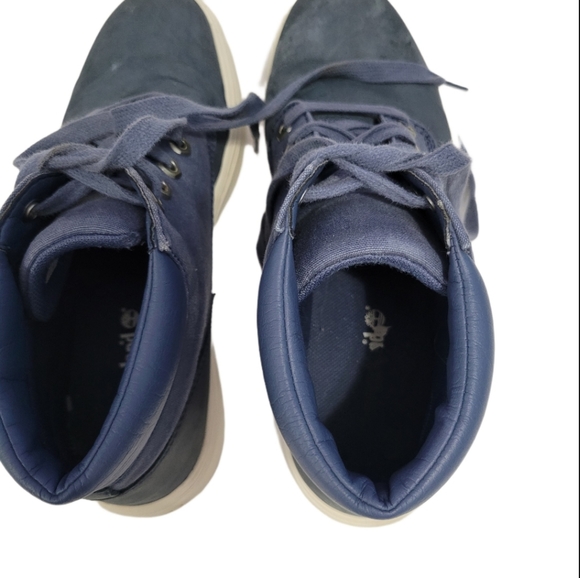 Timberland Londyn High-Top Sneaker Boots Women's Size 8 Blue - Picture 9 of 12